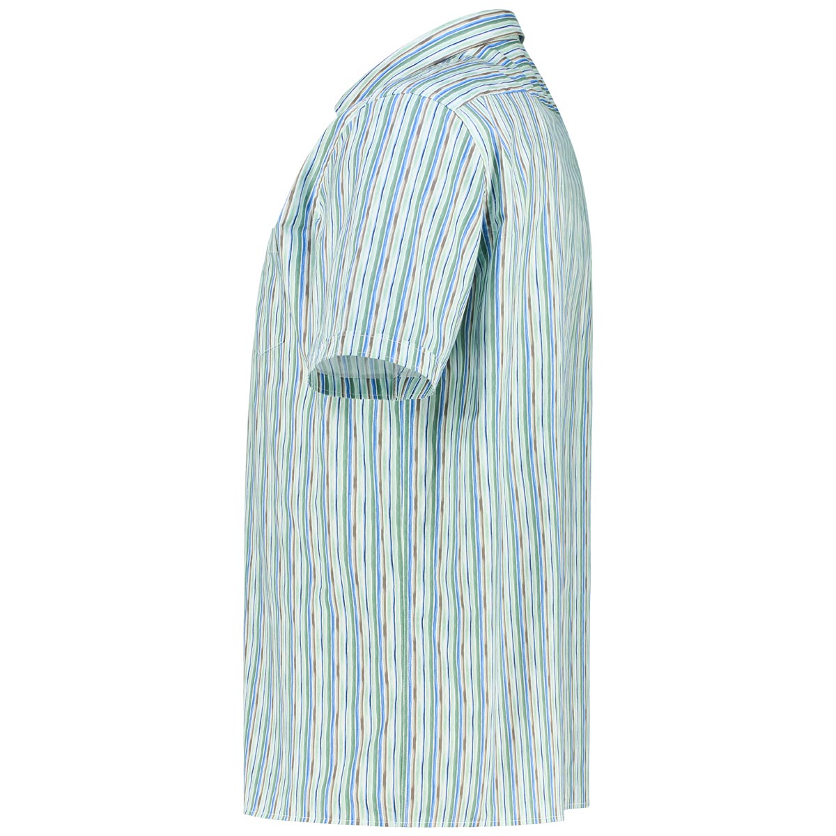 CASA MODA Freizeithemd mit Streifen grün