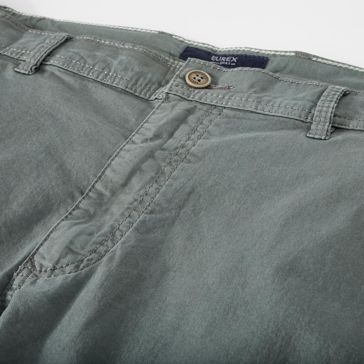 Eurex by Brax Stretch-Cargo-Shorts oliv