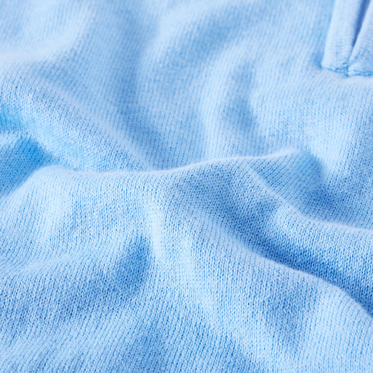 Pfundskerl Feinstrickpullover mit Kaschmir hellblau