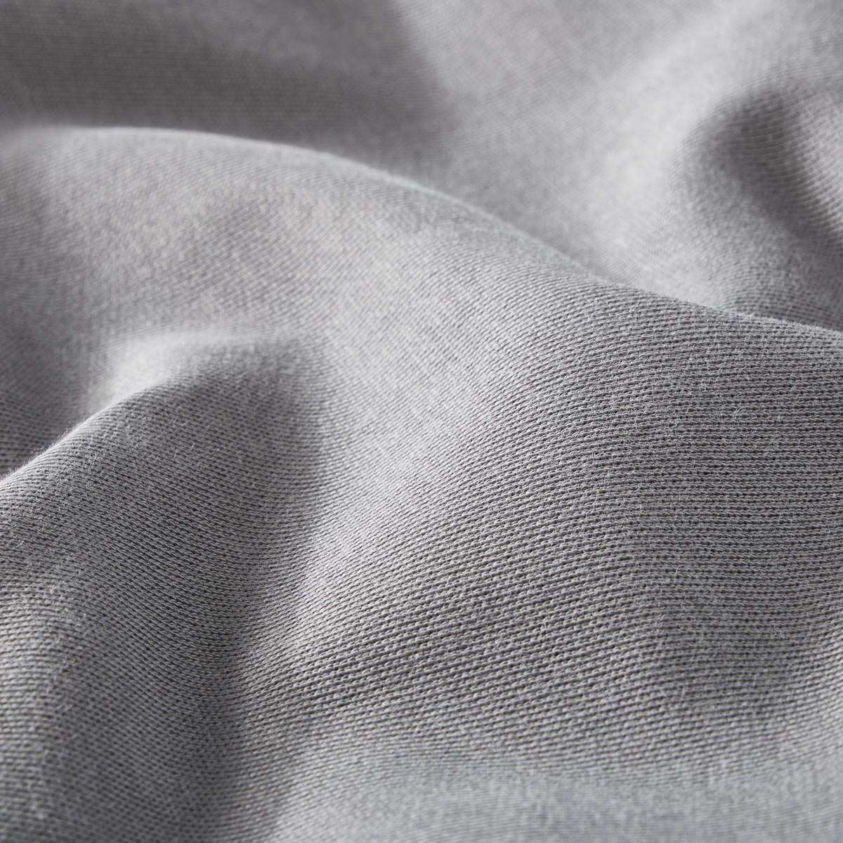 BOSS Hoodie aus Biobaumwolle grau