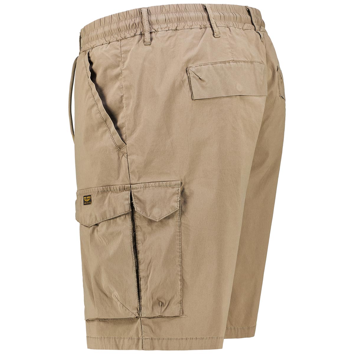 PME LEGEND Stretch-Cargo-Shorts "Hawkdown", leicht khaki