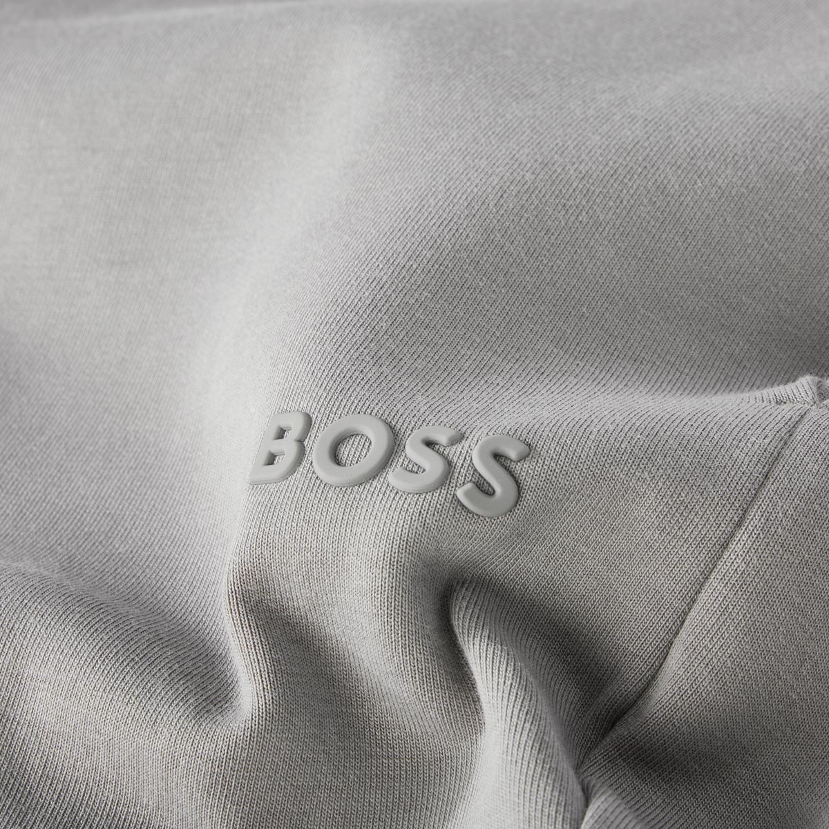 BOSS Jogginghose mit Elasthan grau