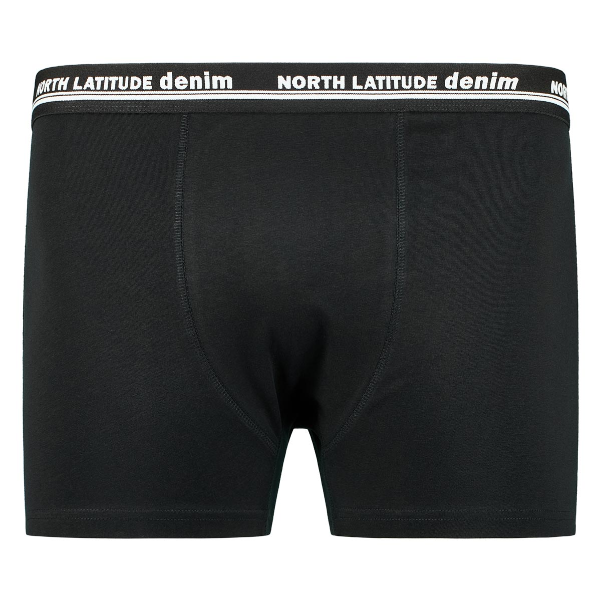 North 3er-Pack Pants mit Stretch grau