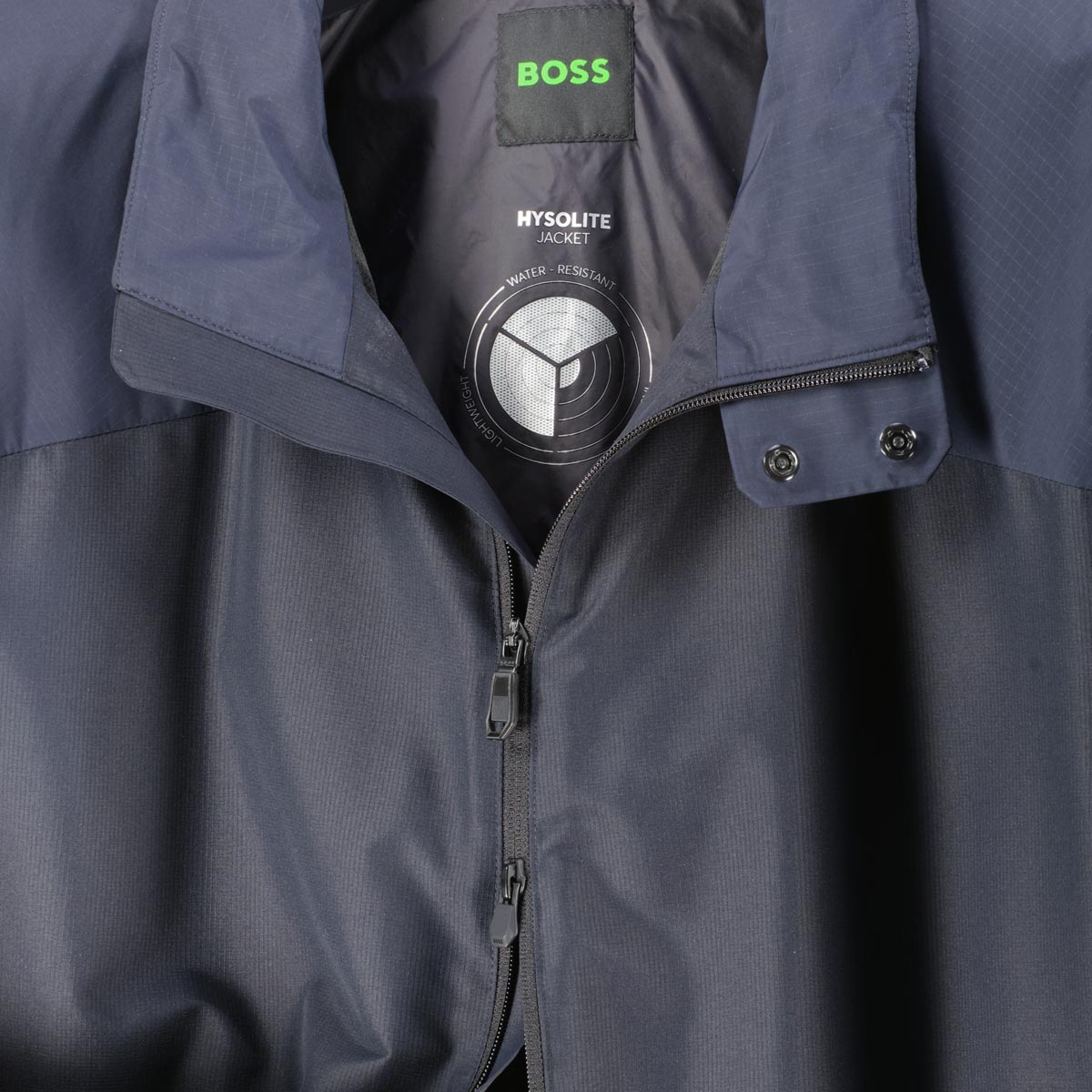 BOSS Leichte Blousonjacke, wasserabweisend dunkelblau