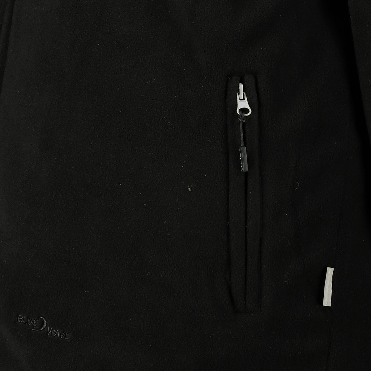 Blue Wave Microfleecejacke, wasser- und windabweisend schwarz