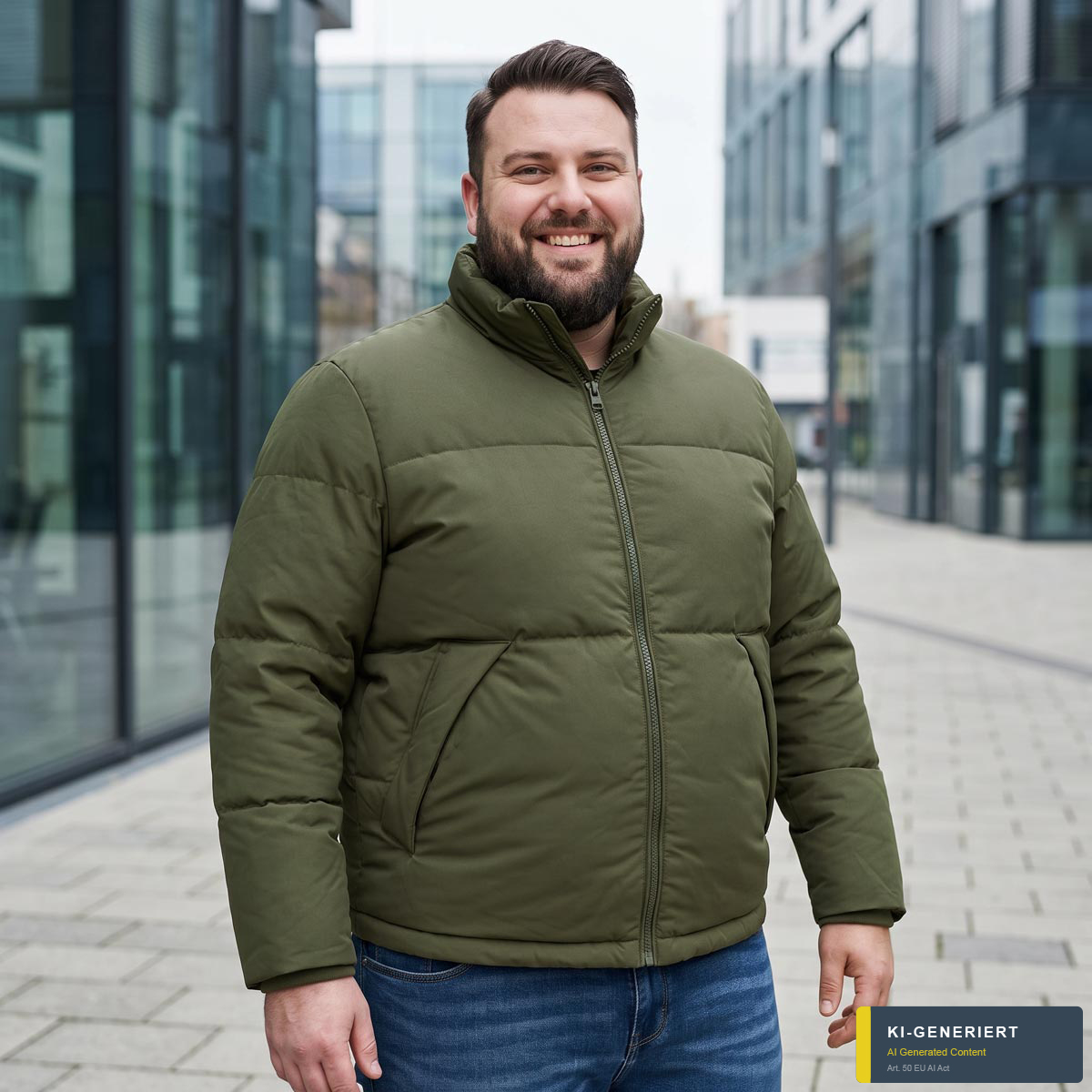 Jack&Jones Steppjacke, wind- und wasserabweisen oliv