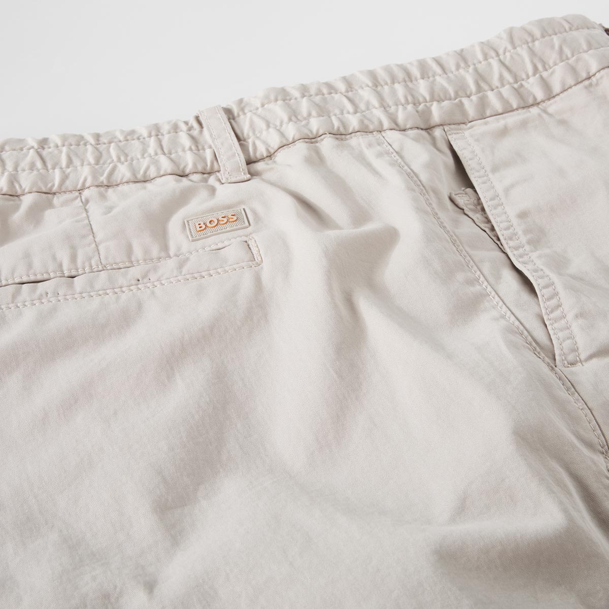 BOSS Stretch-Chino-Shorts "Chino tapered" kitt