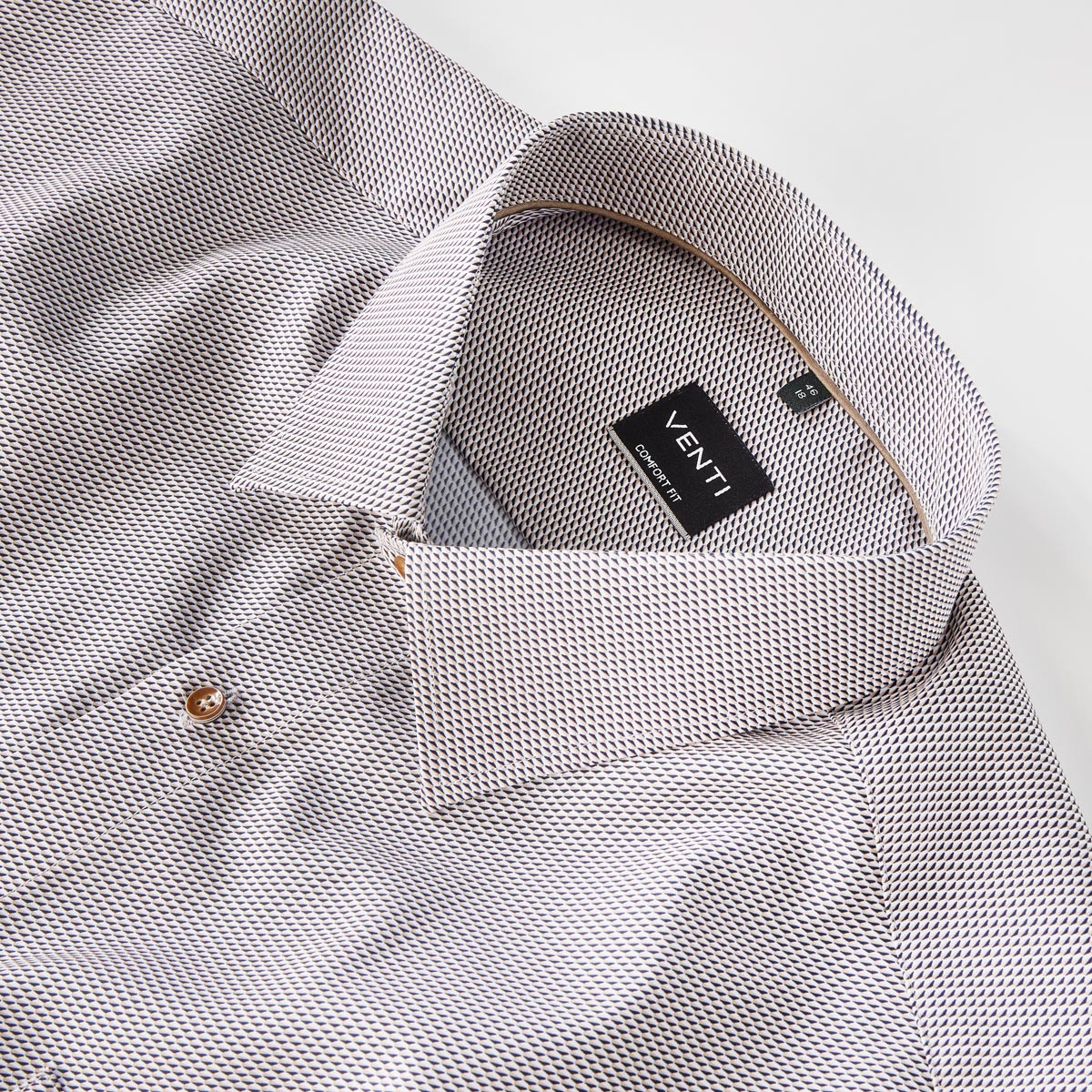 VENTI Businesshemd beige