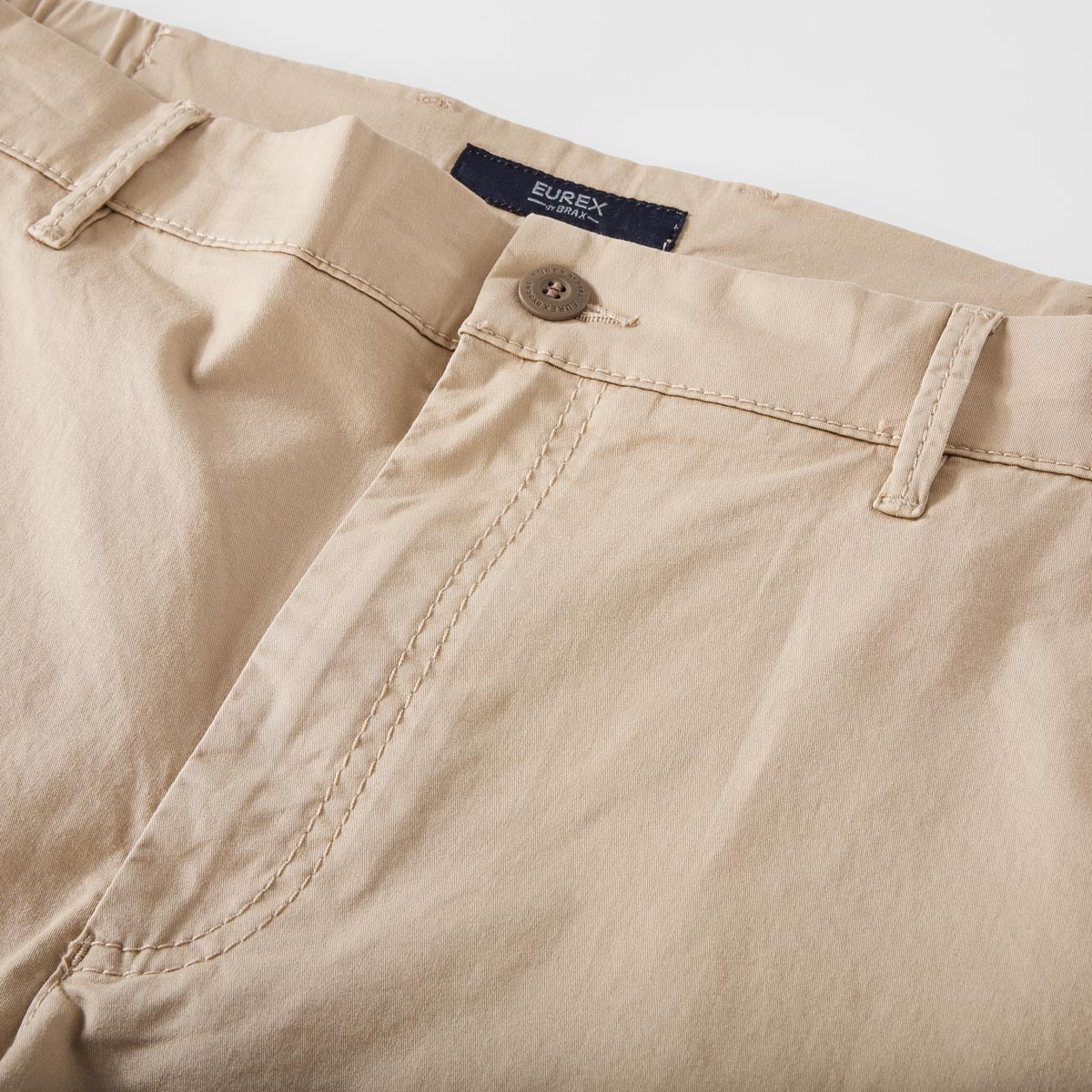 Eurex by Brax Stretch-Chino-Shorts sand