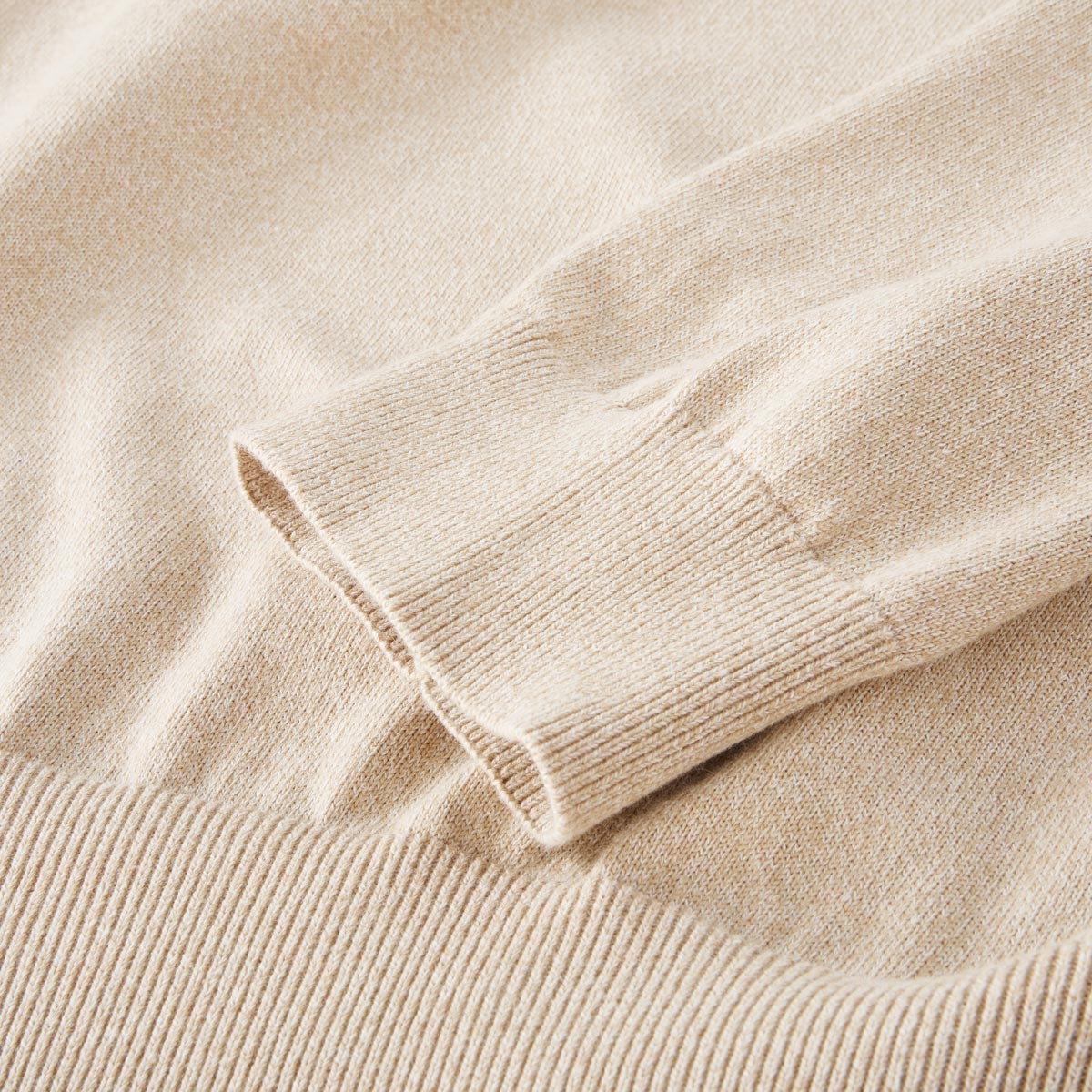 Jack&Jones Strick-Poloshirt beige