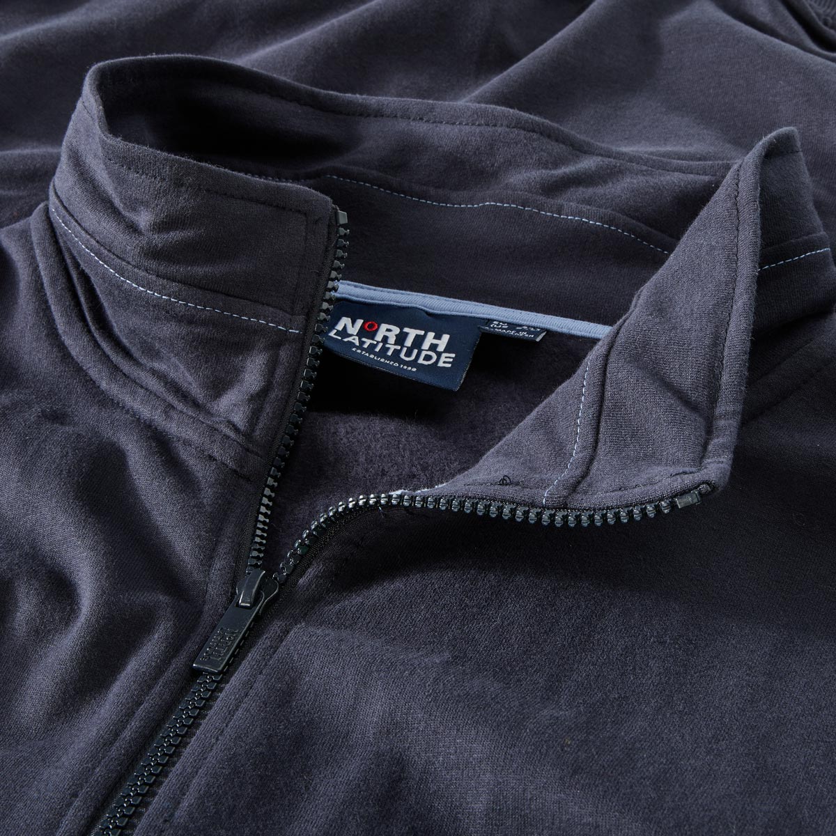 North Sweatjacke aus Baumwolle blau