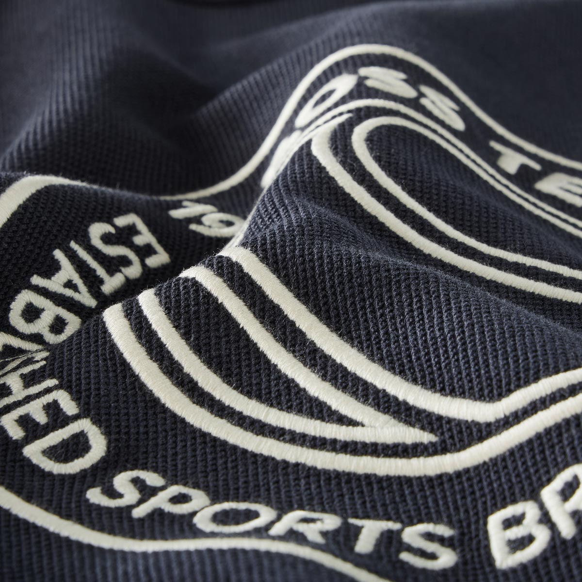 BOSS Sweatshirt mit Stretch dunkelblau