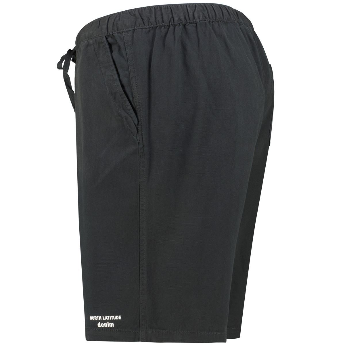 North Shorts aus Baumwolle schwarz North Shorts aus Baumwolle schwarz