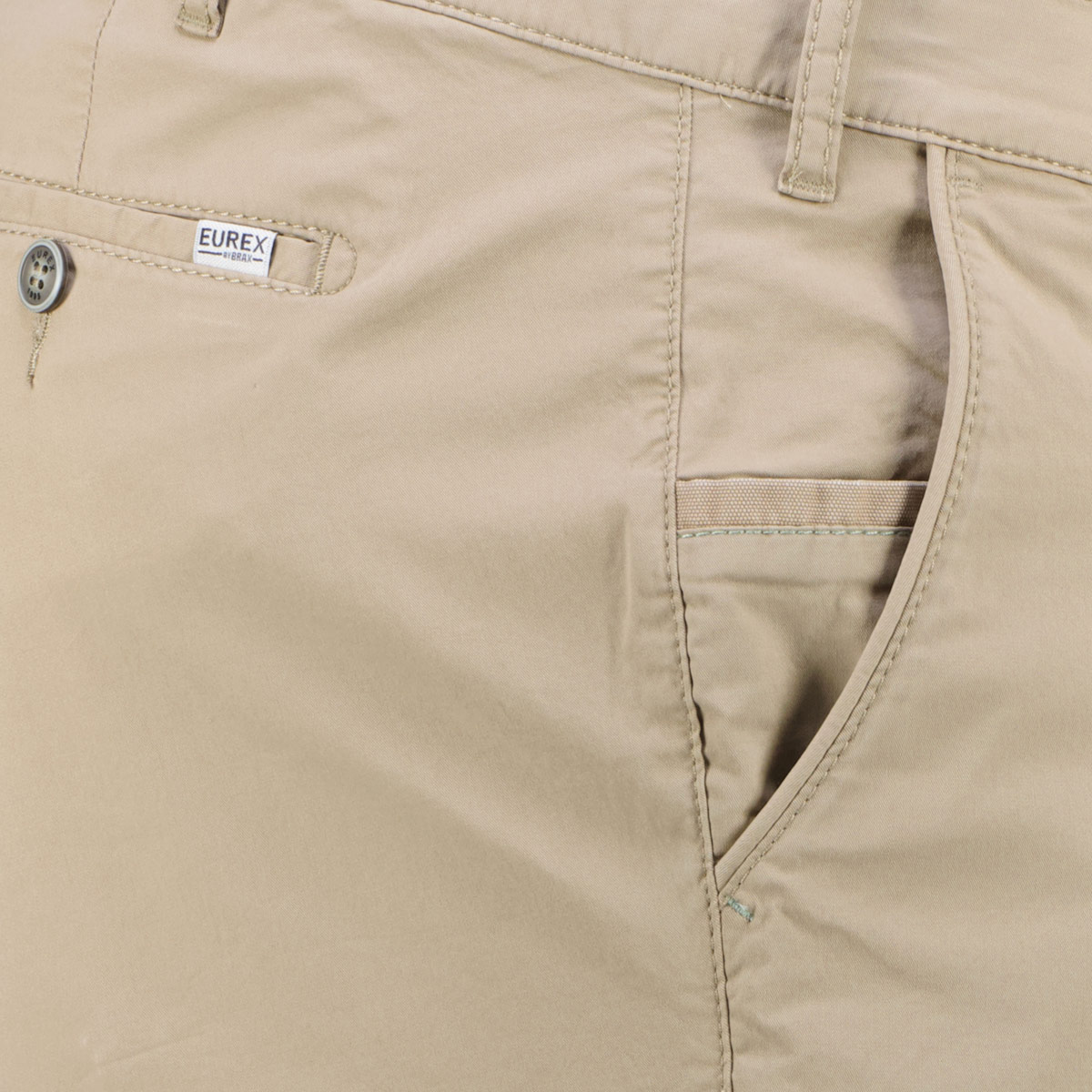 Eurex by Brax Chino-Shorts mit Stretch beige