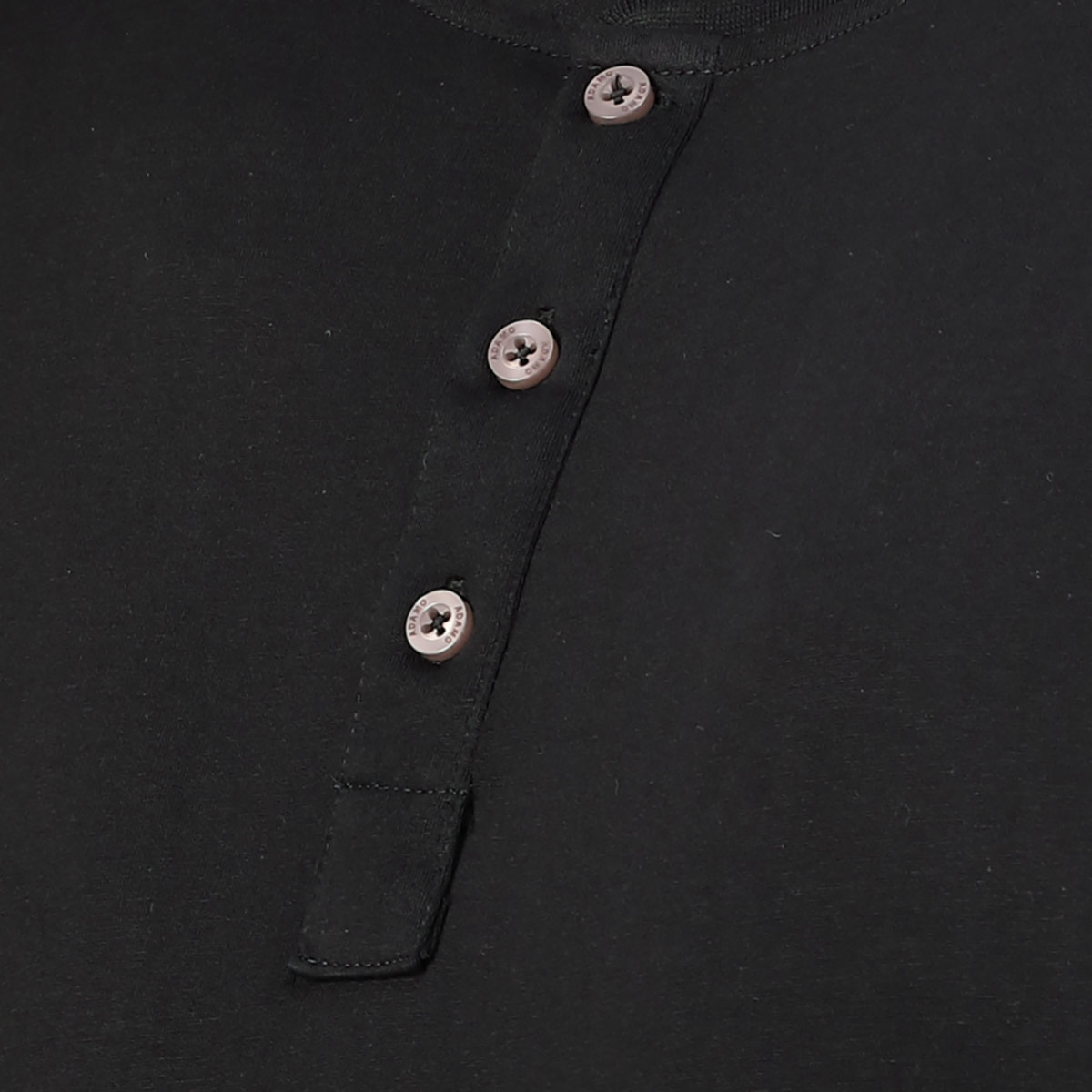 ADAMO T-Shirt mit Serafinokragen schwarz