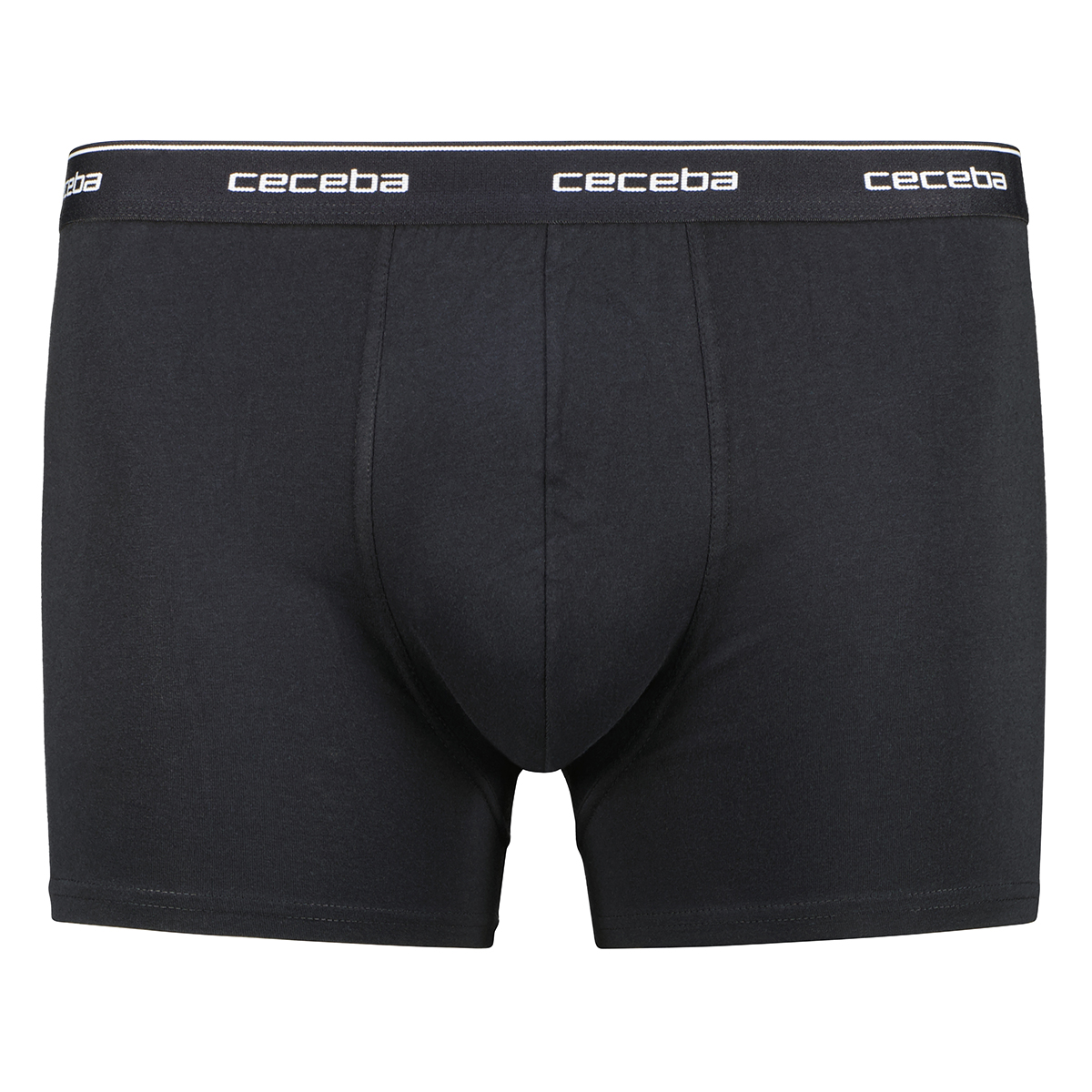 Ceceba Doppelpack Pants aus Baumwolljersey mit Stretch schwarz