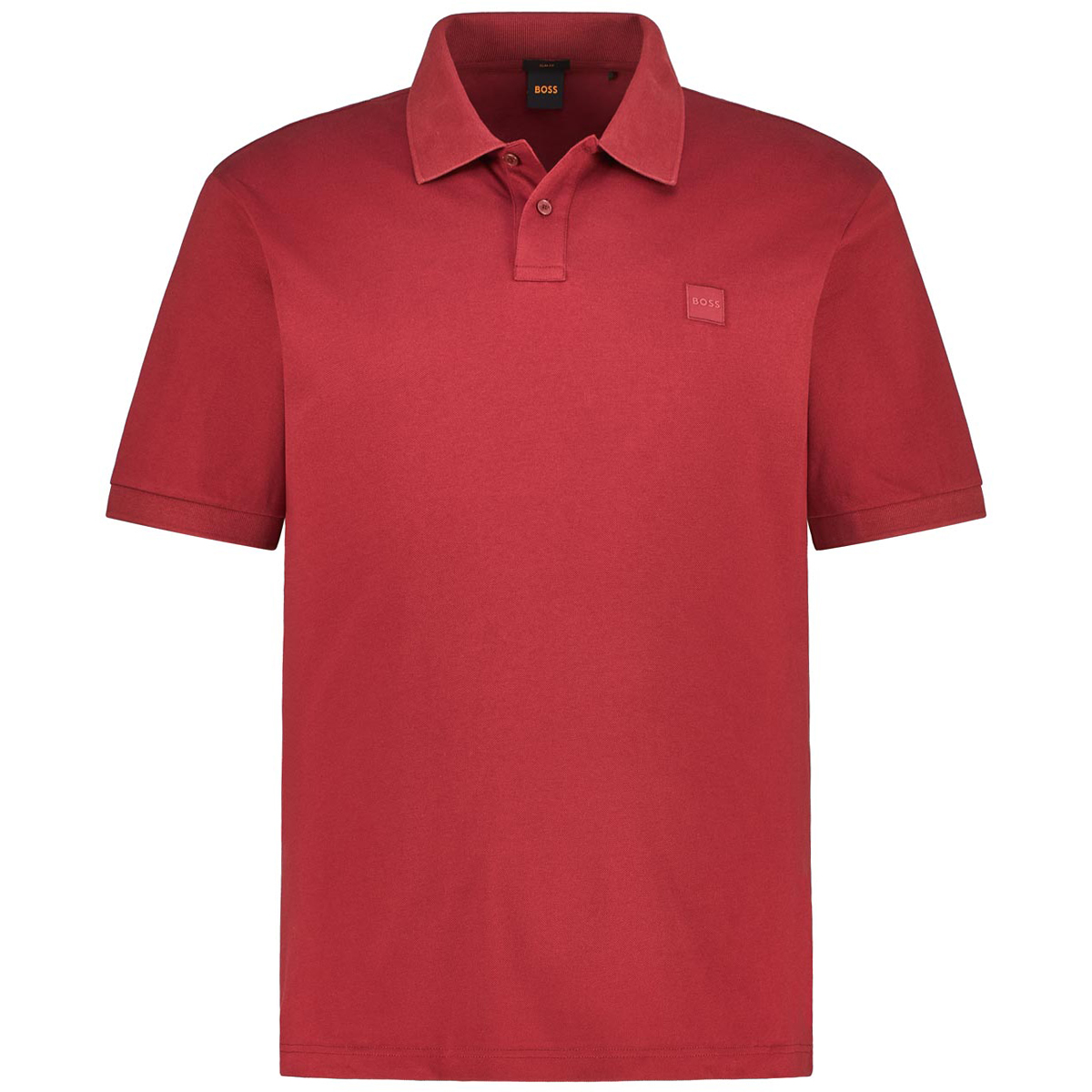 BOSS Poloshirt mit Biobaumwolle Farbe weinrot Größe: 3XL günstig online kaufen