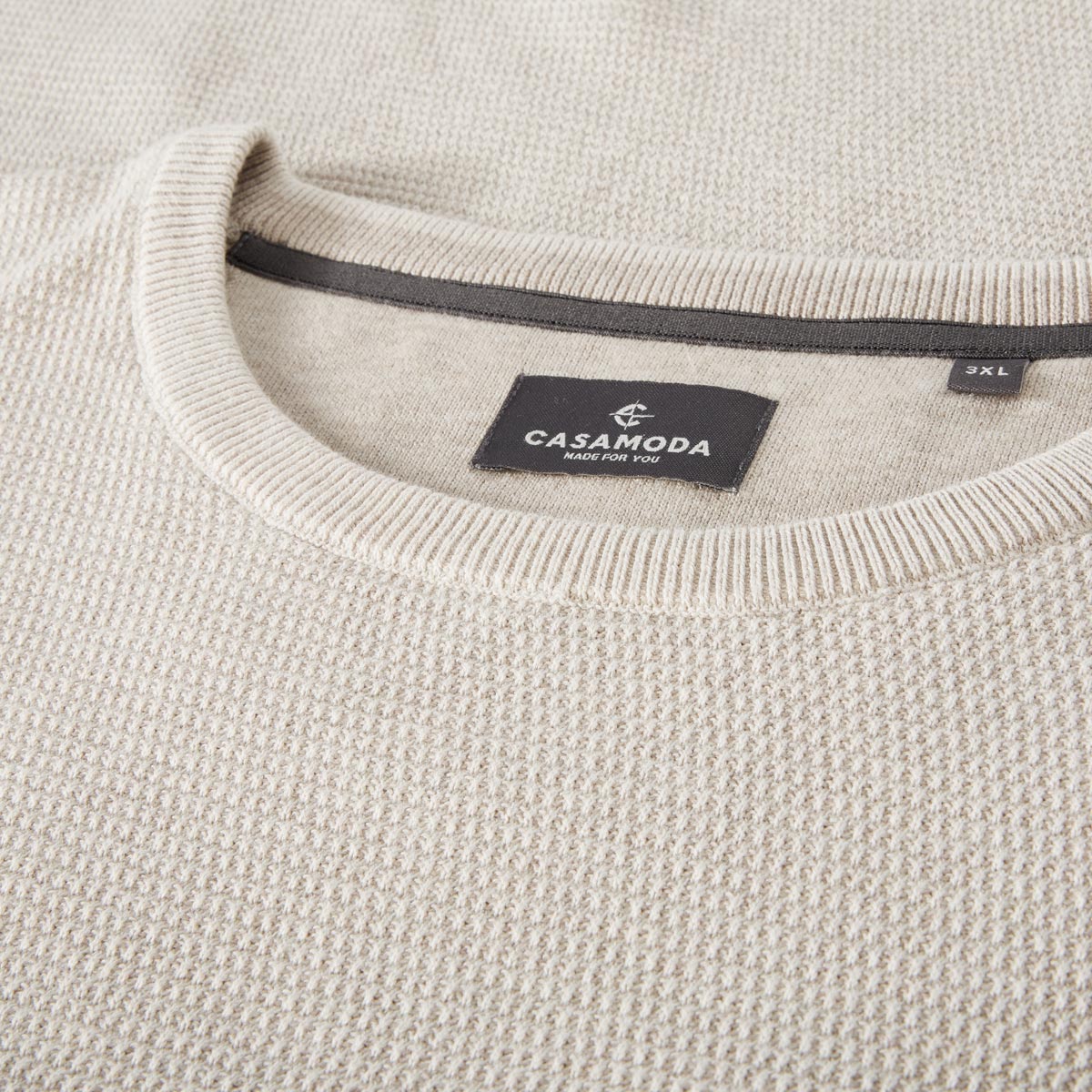 CASA MODA Strickpullover  natur