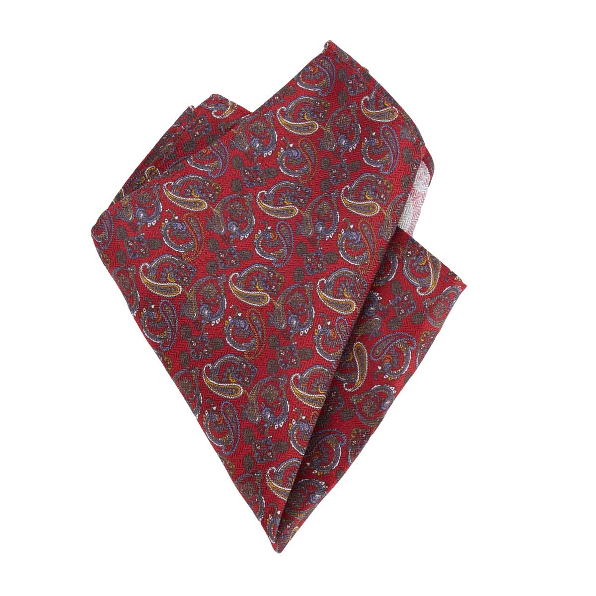 Prince BOWTIE Extralange Krawatte und Einstecktuch im Set rot