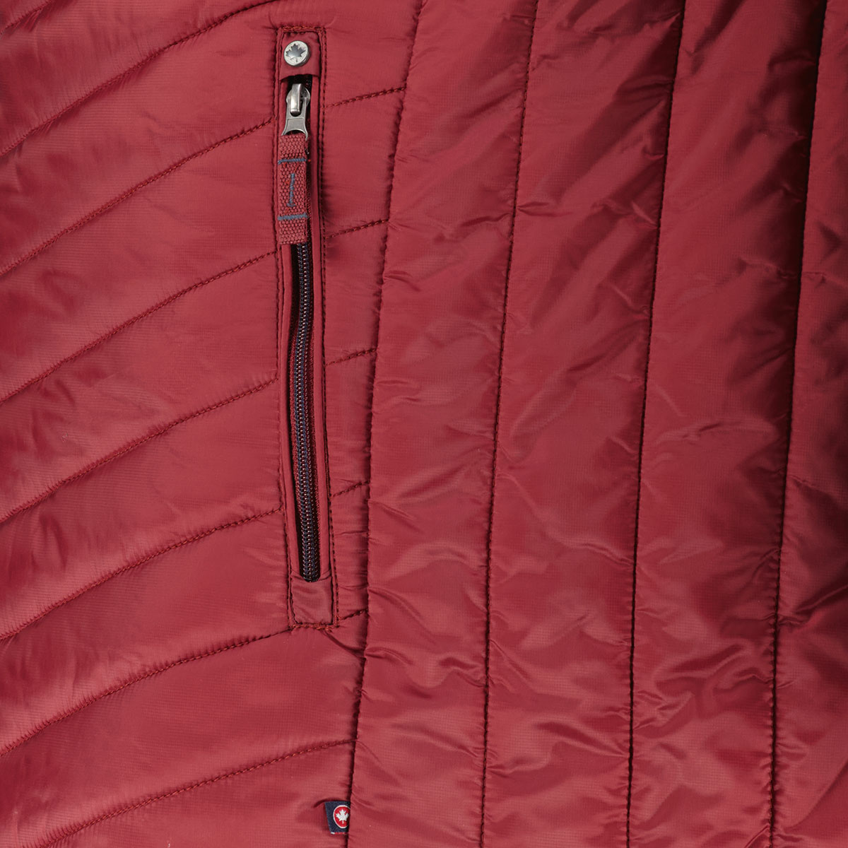 Redpoint Federleichte Steppjacke "Walker" weinrot