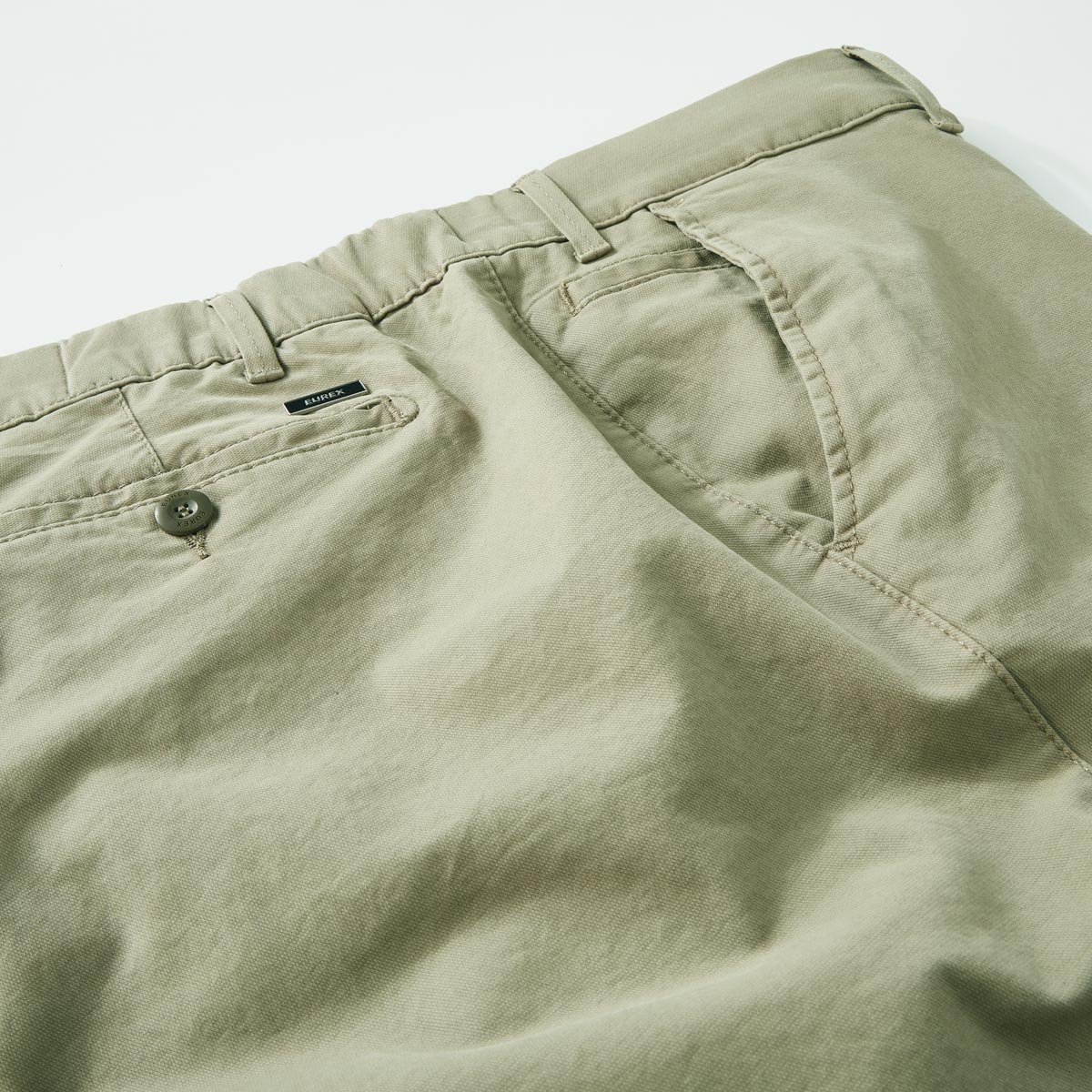 EUREX Chino „Thilo“ mit Stretch oliv