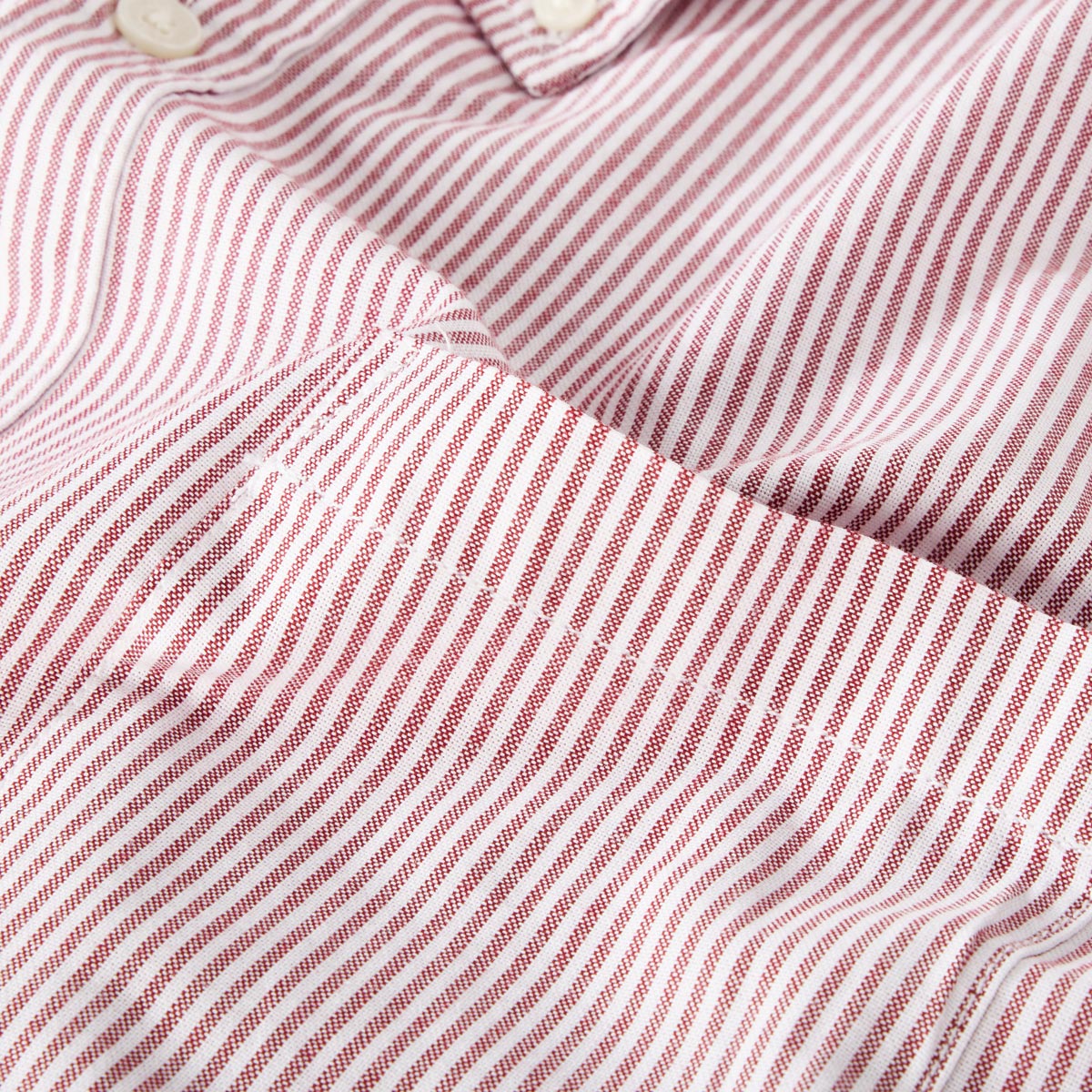 Jack&Jones Freizeithemd mit Streifen dunkelrot