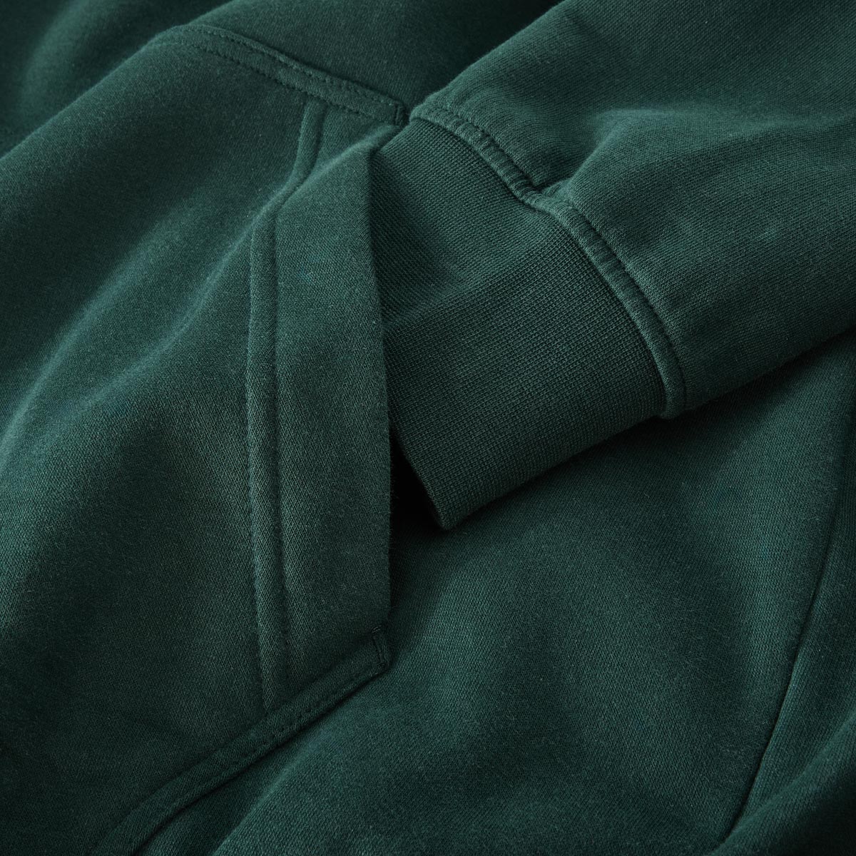 Jack&Jones Hoodie aus Baumwolle dunkelgrün