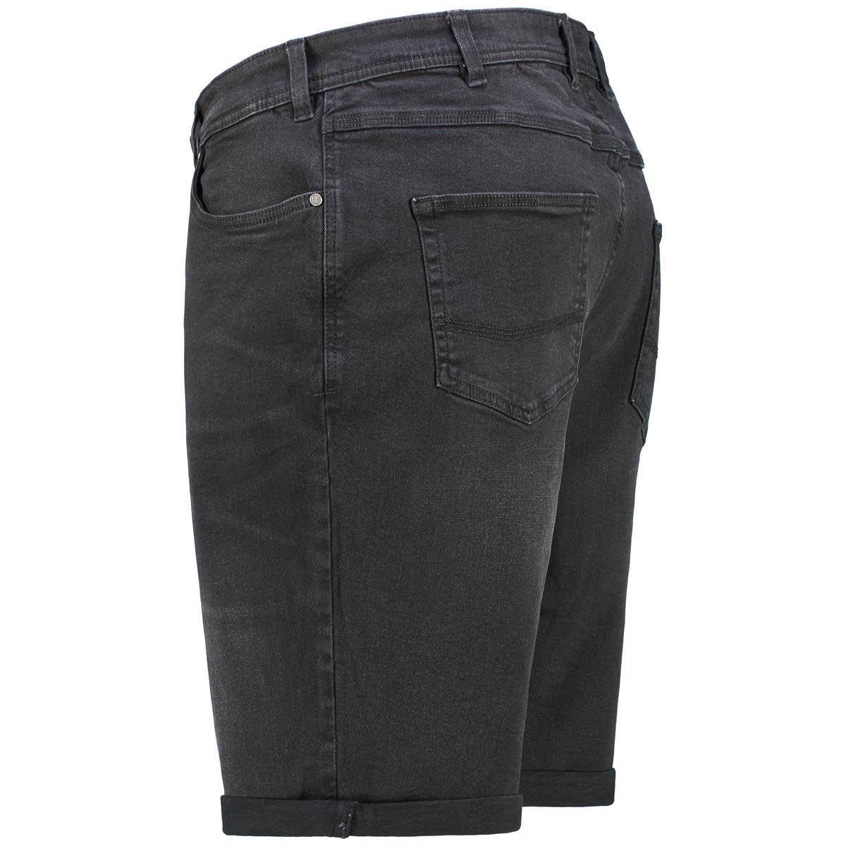 Redpoint Jeans-Shorts mit Stretch schwarz