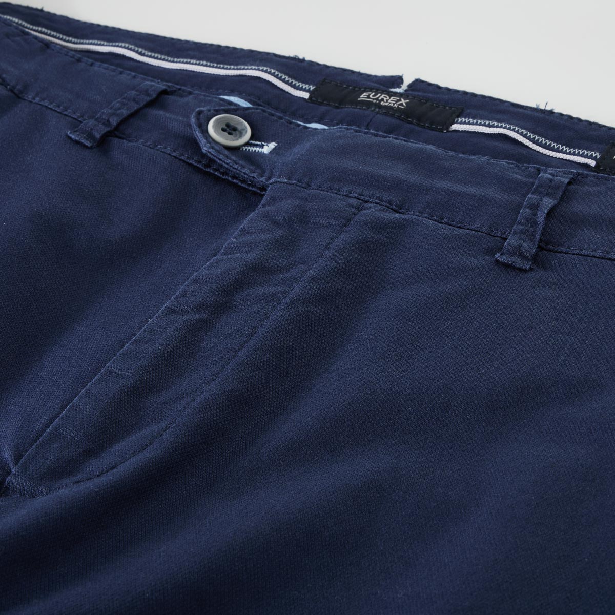 Eurex by Brax Stretch-Chino "Thilo", Tapered Fit dunkelblau
