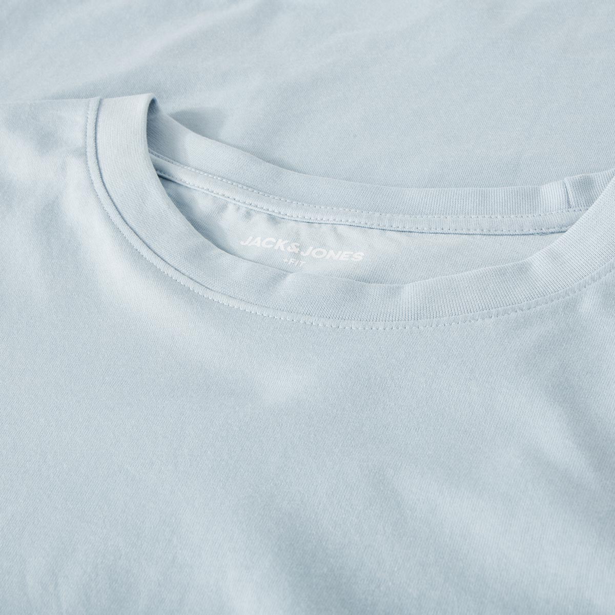 Jack&Jones T-Shirt aus Biobaumwolle hellblau