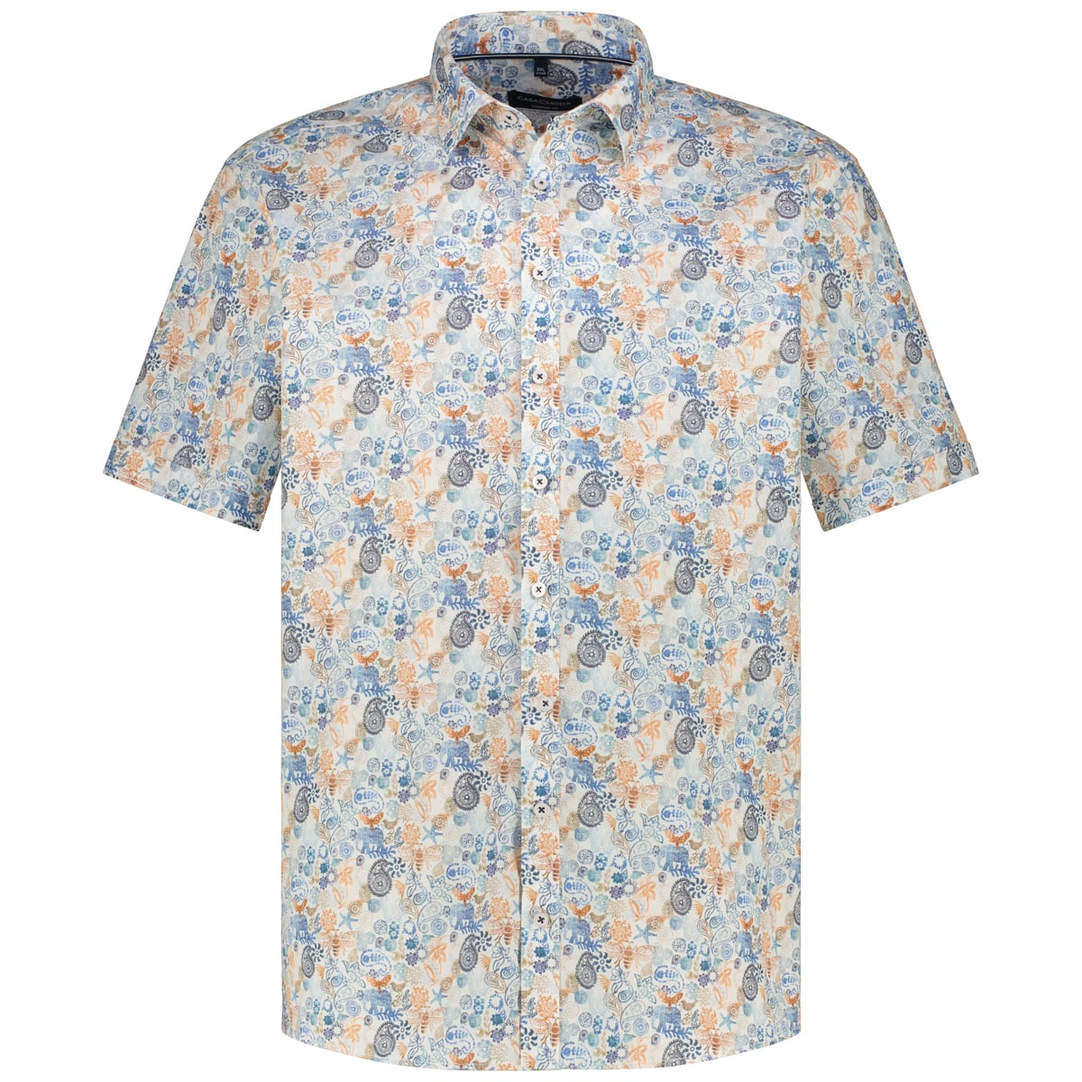 Freizeithemd mit Allover-Muster Freizeithemd mit Allover-Muster