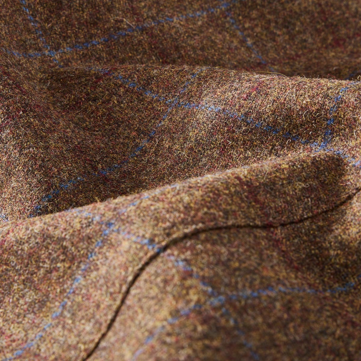 Weis Sakko aus Wolle cognac