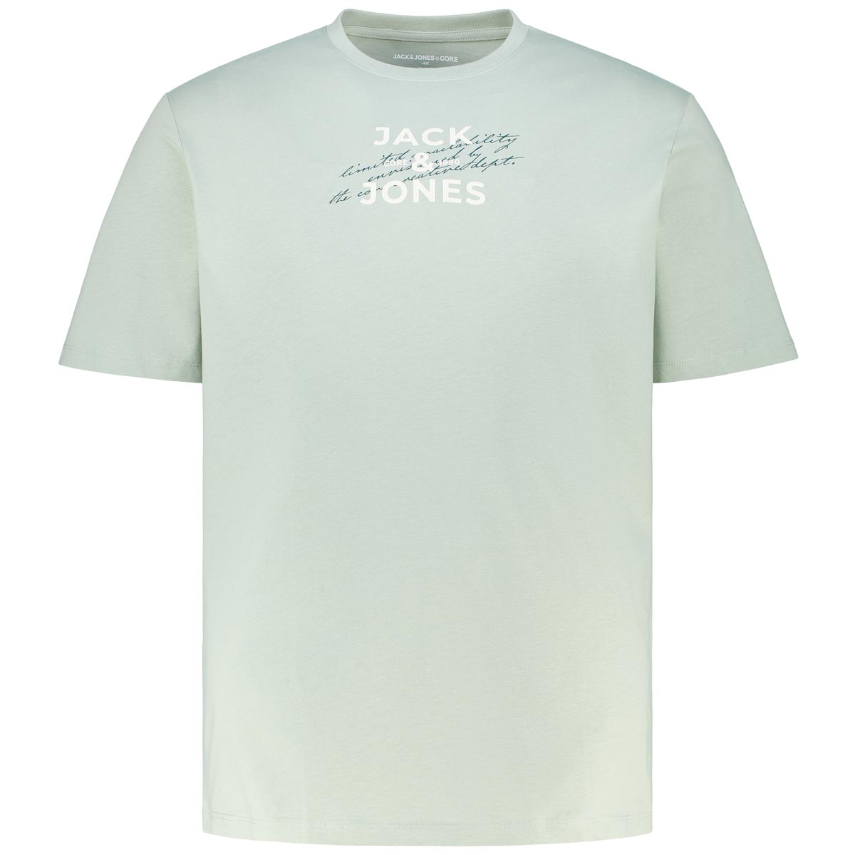T-Shirt mit Label-Print