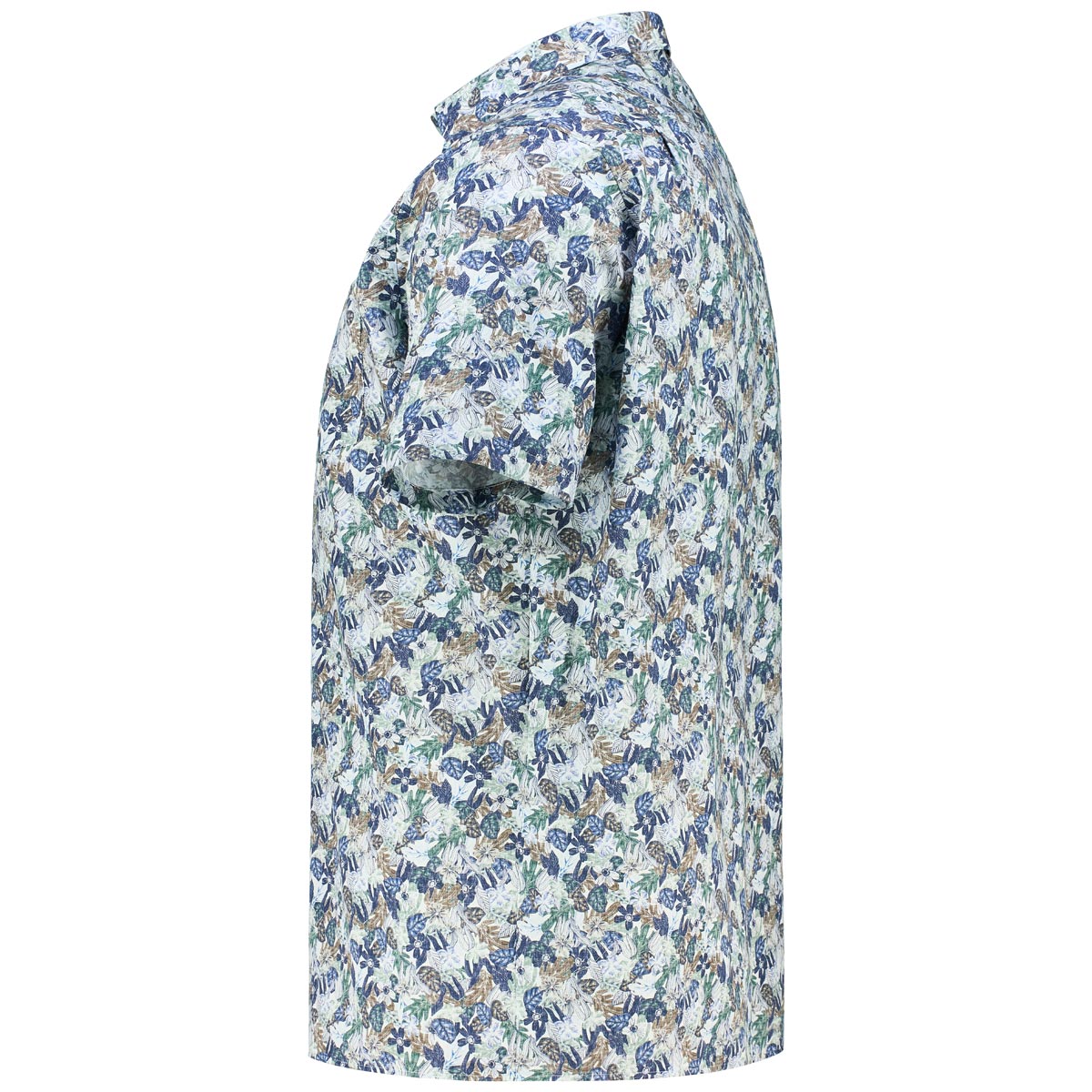 CASA MODA Businesshemd mit floralem Muster grün