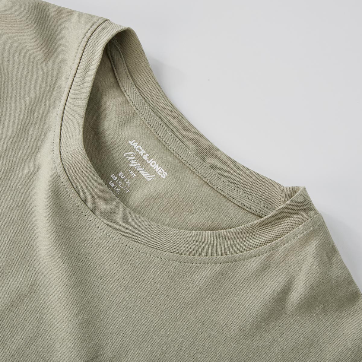 Jack&Jones T-Shirt aus Biobaumwolle oliv