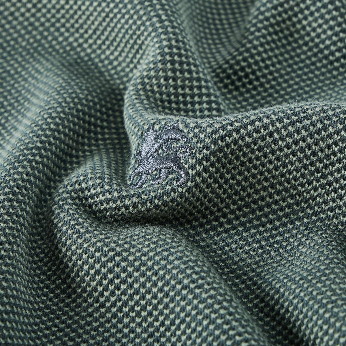 Lerros Pullover mit Troyerkragen dunkelgrün