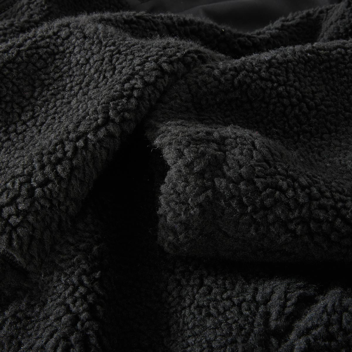 Jack&Jones Teddyfleece-Jacke schwarz