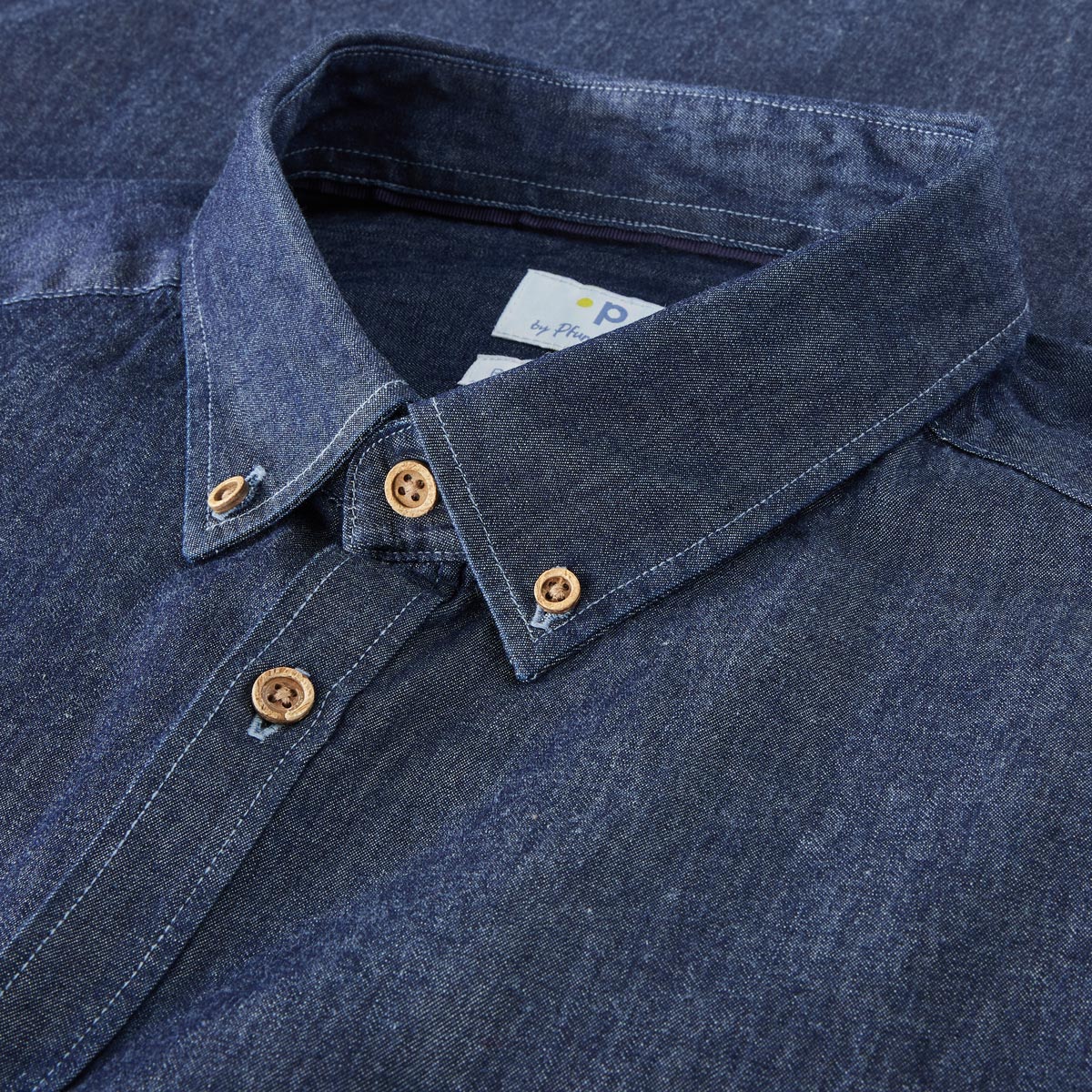 Pfundskerl Jeanshemd, leicht dunkelblau