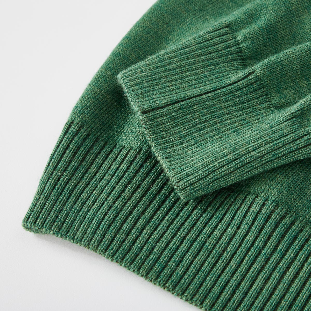 Hajo Feinstrickpullover "Smart Relaxx", hautsympathisch seegrün