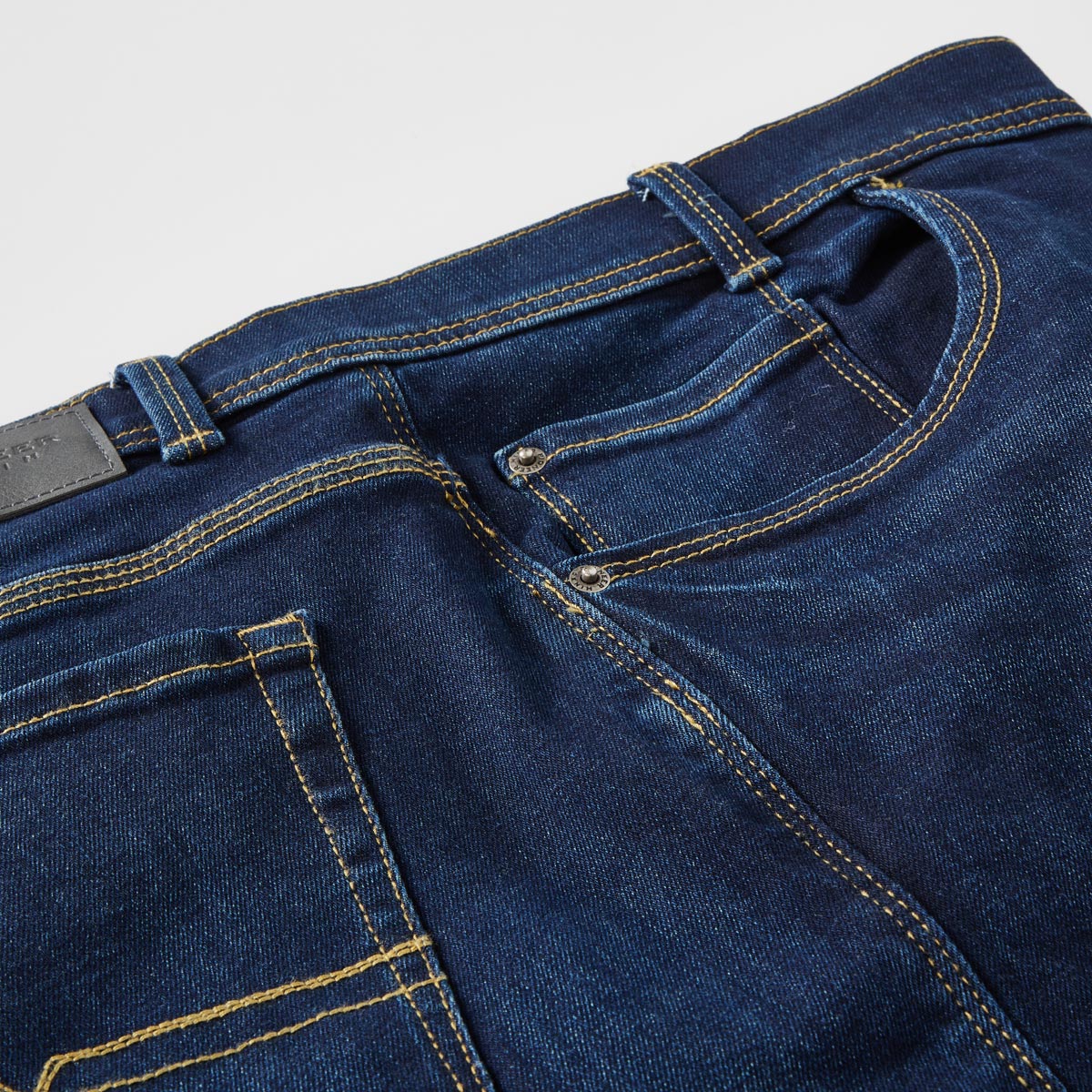 Pioneer Baumwollhose mit Stretch "Thomas", Tapered Fit jeansblau