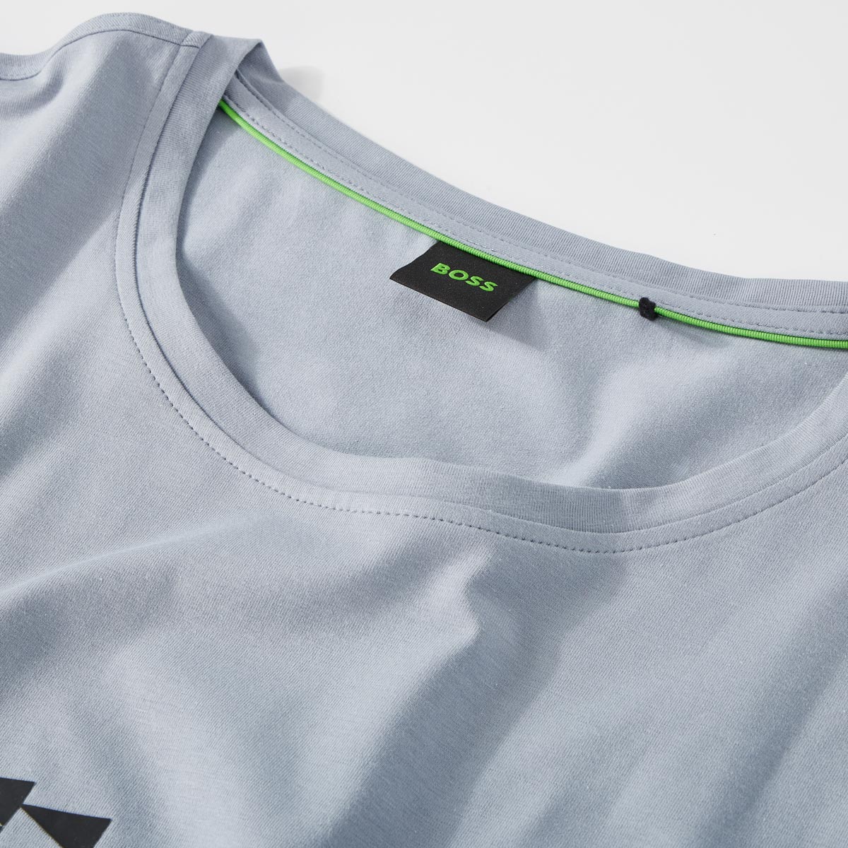 BOSS T-Shirt mit Stretch dunkelgrau
