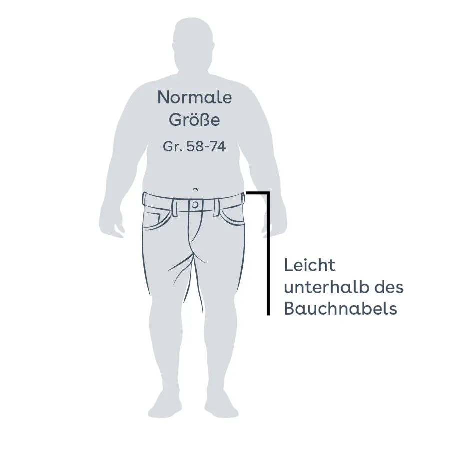 Normale Hosen Größen