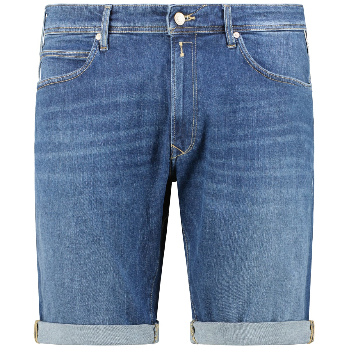 Replay Jeans-Shorts mit Stretch dunkelblau Replay Jeans-Shorts mit Stretch dunkelblau