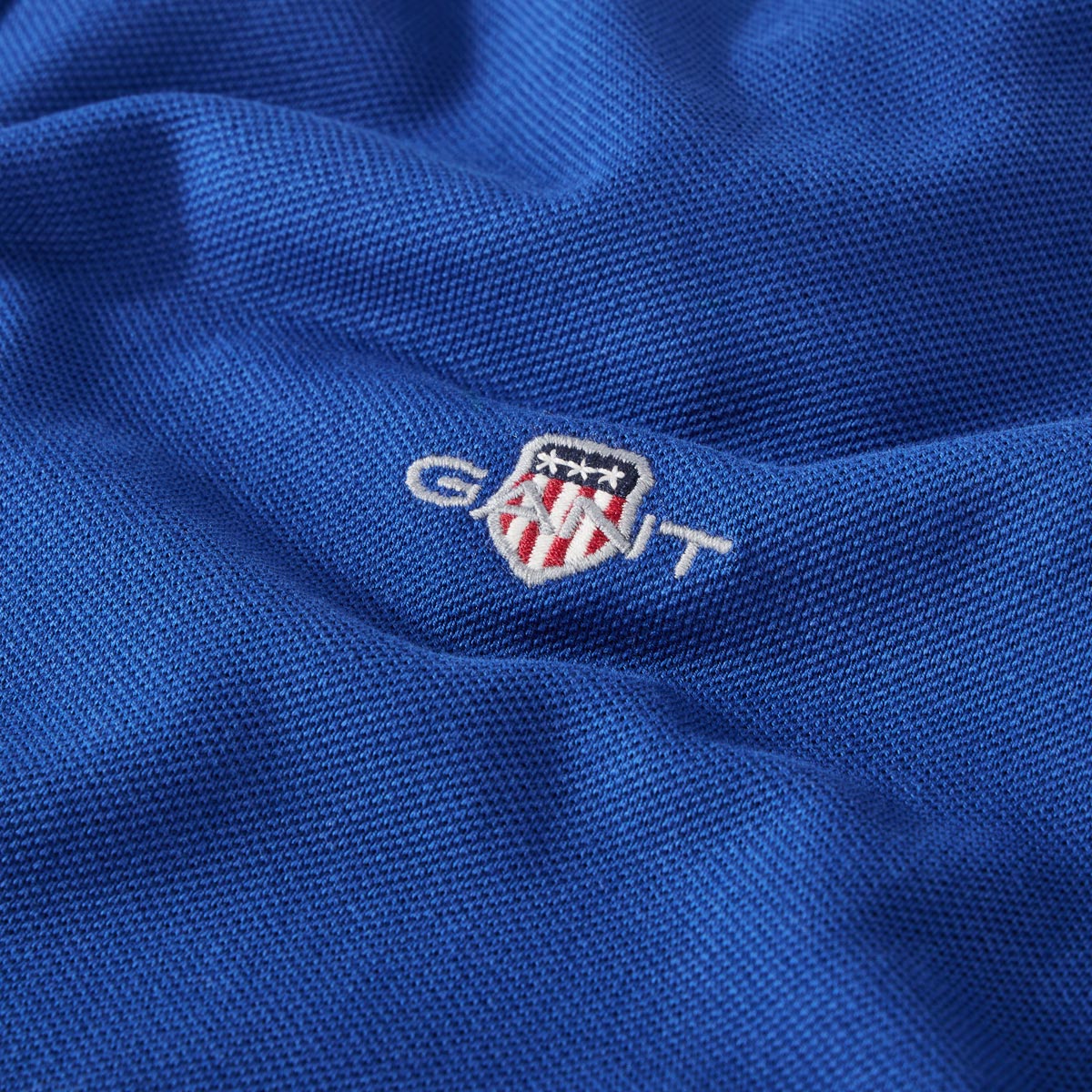 Gant Poloshirt aus Baumwolle blau