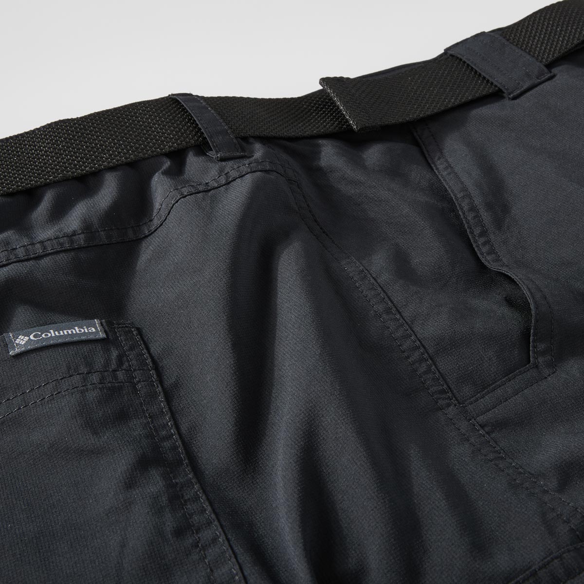 Columbia Zipp-Off Funktionshose, UV-Schutz und atmungsaktiv schwarz