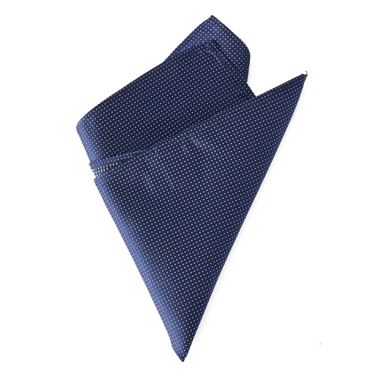 Einstecktuch aus Seide, gepunktet