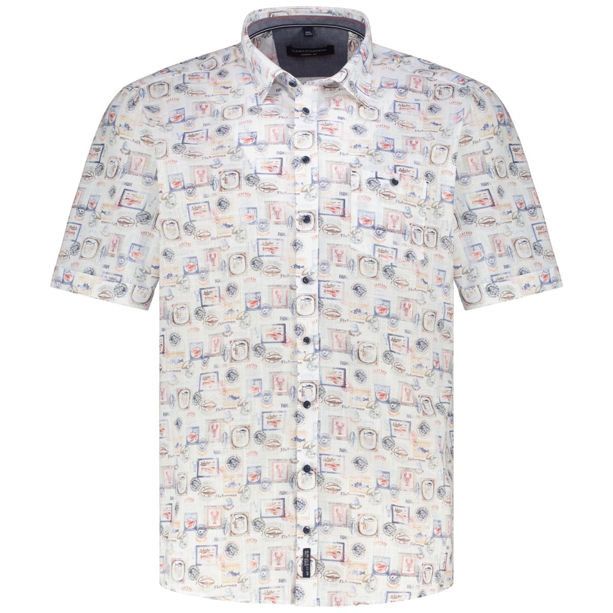 Freizeithemd aus Baumwolle, Short Style Freizeithemd aus Baumwolle, Short Style