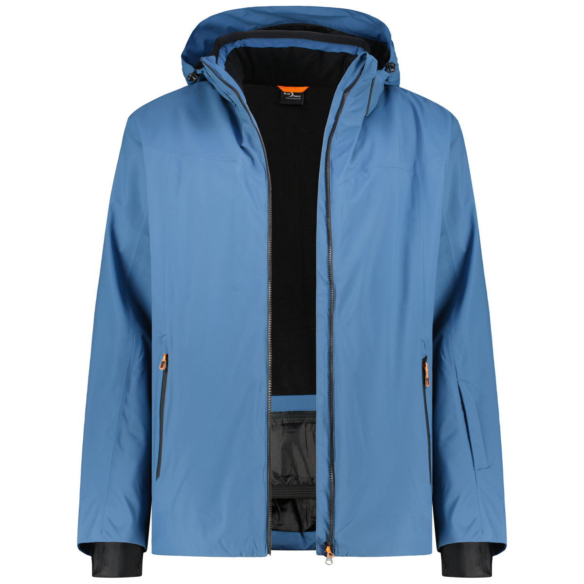 Blue Wave Skijacke, wind- und wasserdicht petrol