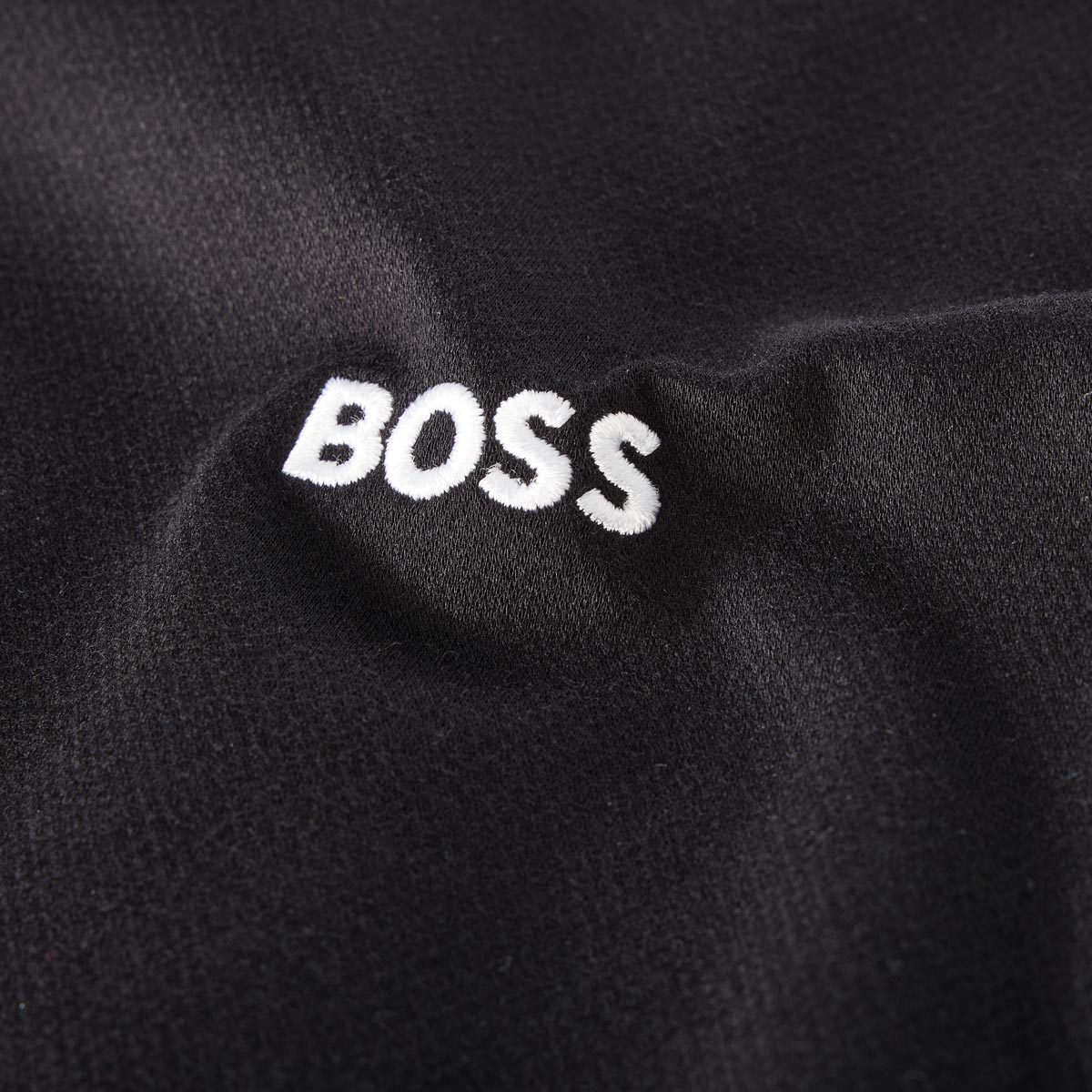 BOSS Freizeithemd aus Baumwolle schwarz