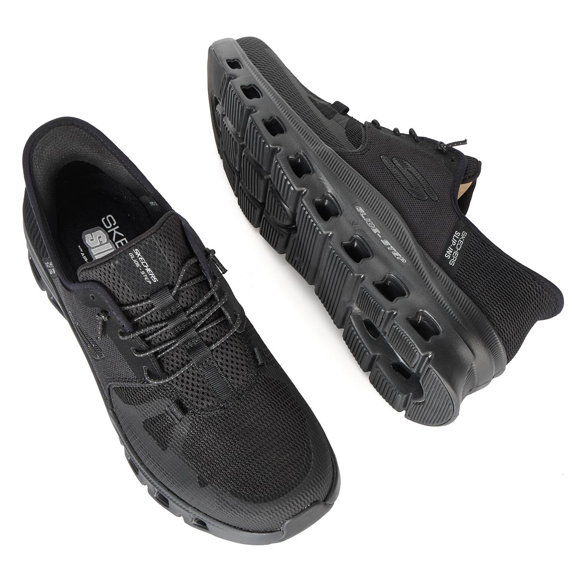 SKECHERS Sneaker „Glide“ mit Memory Foam schwarz